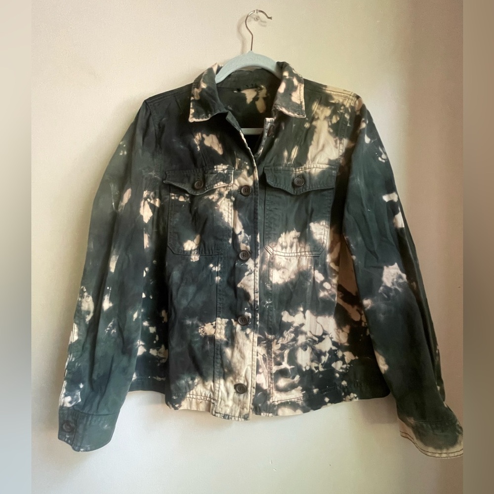 Mixed Media Evergreen Chore Jacket Size Medium